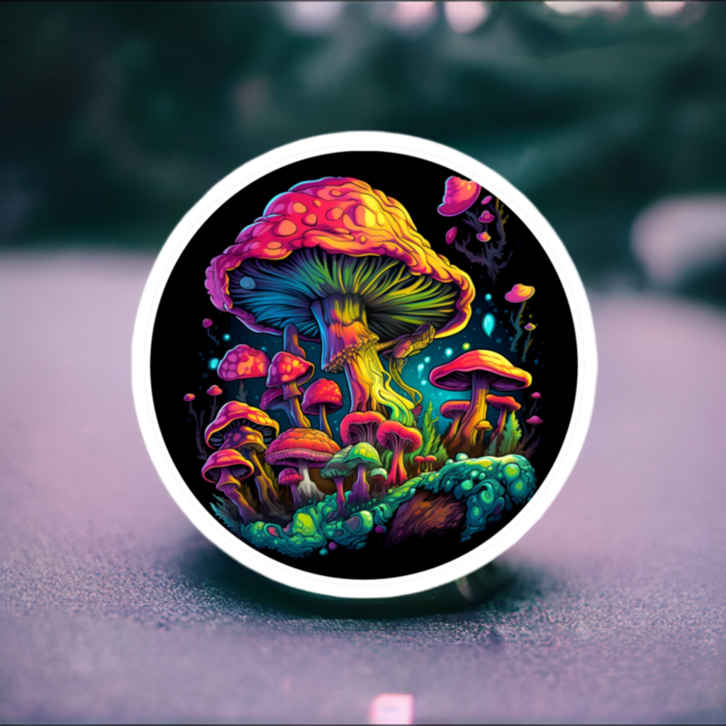 Mushroom Decal/Sticker