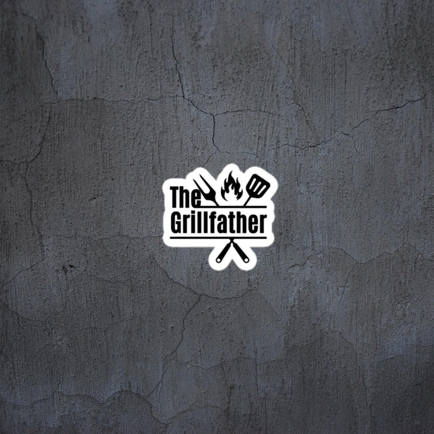 The Grill Father sticker/decal