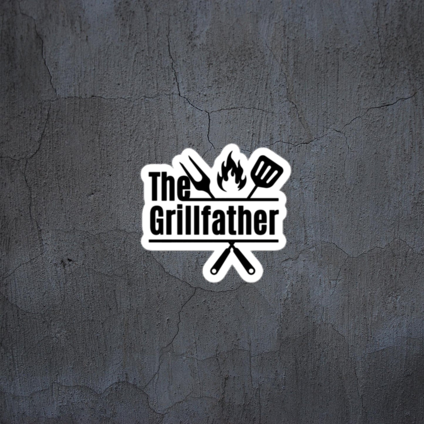 The Grill Father sticker/decal