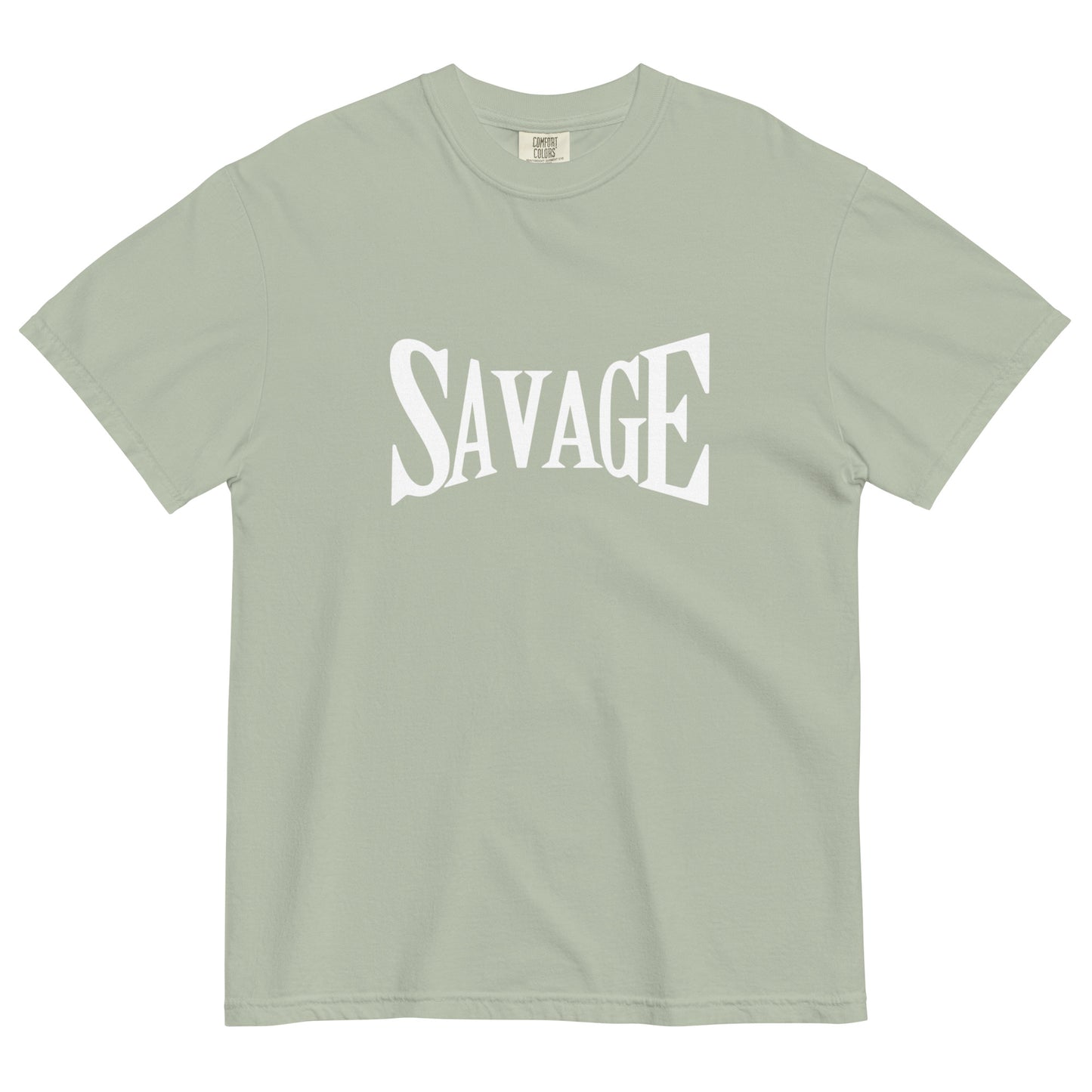 Savage Unisex garment-dyed heavyweight t-shirt